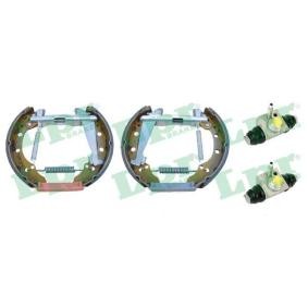 Comprar Kit frenos, disco de tambor de LPR OEK556 a bajo precio de 72,62 €