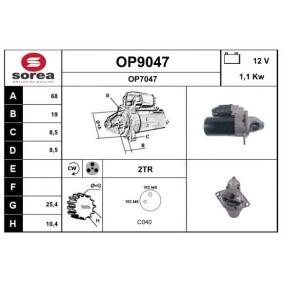 Acquista Motorino avviamento da SNRA OP9047 a buon mercato per soli 100,57 €