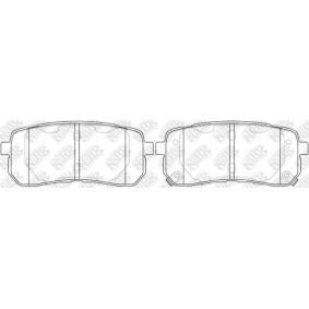 Achetez des Plaquettes de frein NiBK PN5230 à prix pour 312,57 €