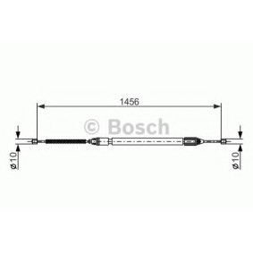 Handbremsseil 1 987 477 637 von BOSCH günstig für 16,27 € online kaufen
