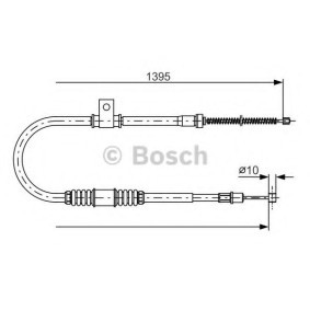 Handbremsseil 1 987 482 062 von BOSCH günstig für 25,26 € online kaufen
