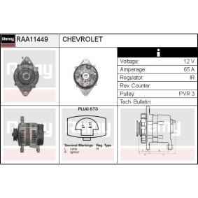 Lichtmaschine RAA11449 von DELCO REMY günstig für 141,34 € online kaufen