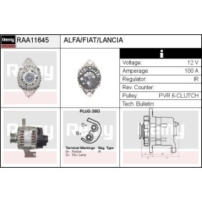 Lichtmaschine RAA11645 von DELCO REMY günstig für 168,31 € online kaufen