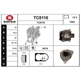 Lichtmaschine von SNRA