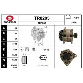 Køb Generator af SNRA TR8205 til den lave pris 1724,08 DKK