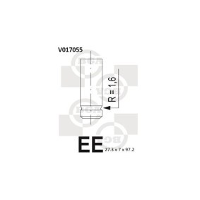 Auslaßventil V017055 von BGA günstig für 8,62 € online kaufen