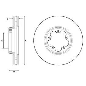 Bremsscheibe von VAICO