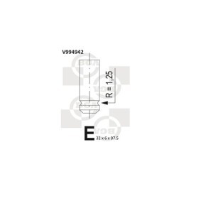 Auslaßventil V994942 von BGA günstig für 8,39 € online kaufen