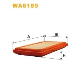 Køb Luftfilter af WIX FILTERS WA6189 til den lave pris 124,38 DKK