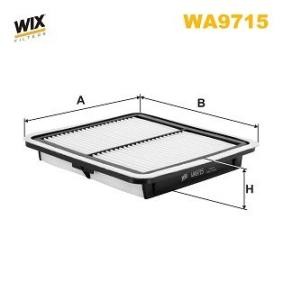 Køb Luftfilter af WIX FILTERS WA9715 til den lave pris 94,71 DKK