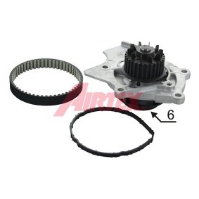 Achetez des Kit de distribution + pompe à eau AIRTEX WPK-195801 à prix pour 53,21 €