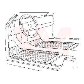Compre Piso da carroçaria da VAN WEZEL 0201285 a um preço baixo por 97,80 €