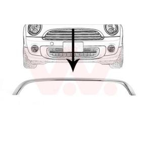 Achetez des Baguette et bande protectrice, grille de radiateur VAN WEZEL 0508518 à prix pour 47,22 €