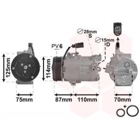 Acquista Compressore aria condizionata da VAN WEZEL 5801K705 a buon mercato per soli 409,79 €