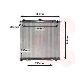 Achetez des Radiateur de chez VAN WEZEL en ligne pour NP300 Navara Camion à Plateau / Châssis (D40) à prix modérés