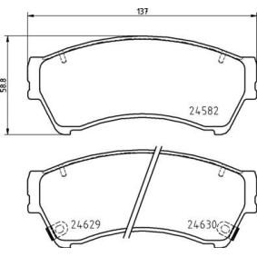 Achetez des Plaquettes de frein BREMBO P 49 060 à prix pour 32,64 €