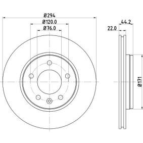 Bremsscheibe von MINTEX