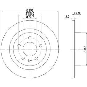 Bremsscheibe MDC2134C von MINTEX günstig für 49,09 € online kaufen