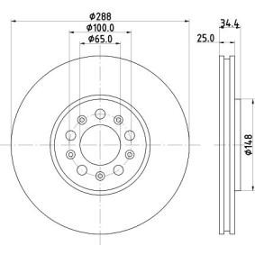 Bremsscheibe MDC979C von MINTEX günstig für 50,86 € online kaufen