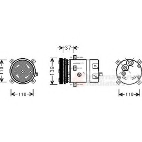 Acquista Compressore aria condizionata da VAN WEZEL 1700K198 a buon mercato per soli 463,83 €