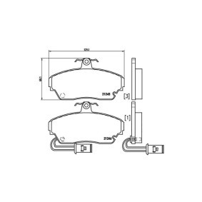 Bremsbeläge 363700428014 von MAGNETI MARELLI günstig für 77,48 € online kaufen