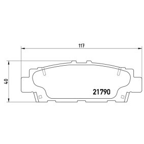 Köp Bromsbelägg av MAGNETI MARELLI 363700483032 till det låga priset 726,46 kr