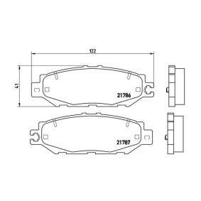 Köp Bromsbelägg av MAGNETI MARELLI 363700483036 till det låga priset 716,31 kr