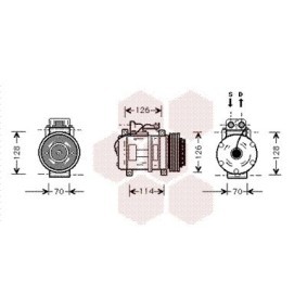 Acquista Compressore aria condizionata da VAN WEZEL 3000K274 a buon mercato per soli 720,90 €