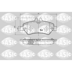 Acquista Kit pastiglie freni da SASIC 6216060 a buon mercato per soli 43,71 €