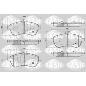 Acquista Kit pastiglie freni da SASIC 6216070 a buon mercato per soli 48,47 €