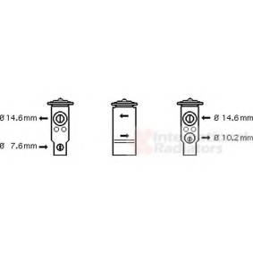 Acquista Valvola espansione climatizzatore da VAN WEZEL 53001045 a buon mercato per soli 81,11 €