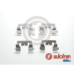 Zubehörsatz, Scheibenbremsbelag D42807A von AUTOFREN SEINSA günstig für 8,89 € online kaufen