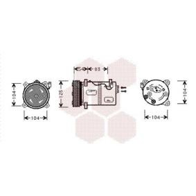 Acquista Compressore aria condizionata da VAN WEZEL 5900K030 a buon mercato per soli 508,59 €
