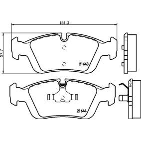 Bremsbeläge von TEXTAR 2164302