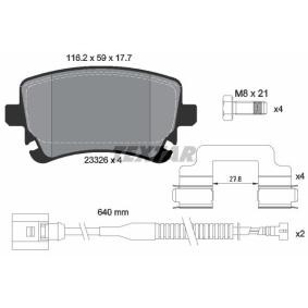 Bremsbeläge 2332603 von TEXTAR günstig für 63,07 € online kaufen