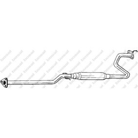 Mittelschalldämpfer von BOSAL