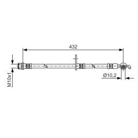 Compre Mangueira de travão de BOSCH online para LX (_J2_) a preços moderados