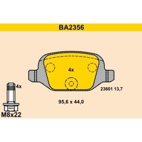 Comprar Juego de pastillas de freno de Barum BA2356 a bajo precio de 46,30 €