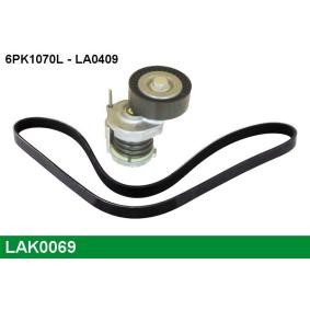 Comprar Juego de correas trapeciales poli V de LUCAS LAK0069 a bajo precio de 63,46 €