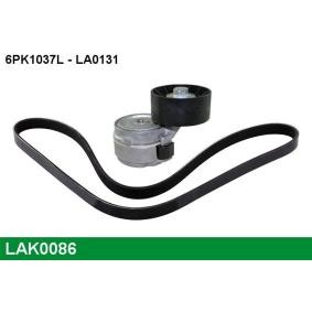 Comprar Juego de correas trapeciales poli V de LUCAS LAK0086 a bajo precio de 81,76 €