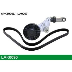 Comprar Juego de correas trapeciales poli V de LUCAS LAK0090 a bajo precio de 74,92 €