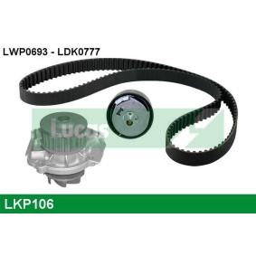 Köp Kamremssats med vattenpump av LUCAS LKP106 till det låga priset 849,24 kr