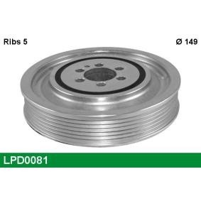 Riemenscheibe, Kurbelwelle LPD0081 von LUCAS günstig für 176,84 € online kaufen