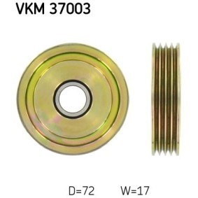 Compre Polia de desvio / de guia, correia trapezoidal estriada da SKF VKM 37003 a um preço baixo por 42,09 €