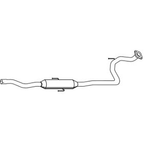 Achetez des Silencieux intermédiaire de chez VEGAZ en ligne pour Yaris 3/5 portes (_P13_) à prix modérés