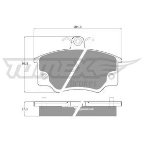 Acquista Kit pastiglie freni da TOMEX brakes TX 10-731 a buon mercato per soli 29,80 €