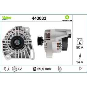 Lichtmaschine 443033 von VALEO günstig für 150,94 € online kaufen