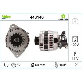 Lichtmaschine 443146 von VALEO günstig für 208,56 € online kaufen