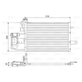 Comprar Condensador, aire acondicionado de VALEO 814430 a bajo precio de 131,46 €