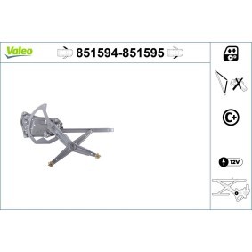 Fensterheber 851594 von VALEO günstig für 74,65 € online kaufen